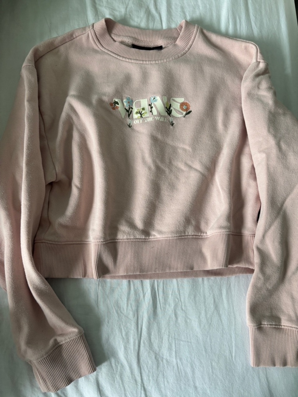 Vans Light Pink Crewneck Sweatshirt